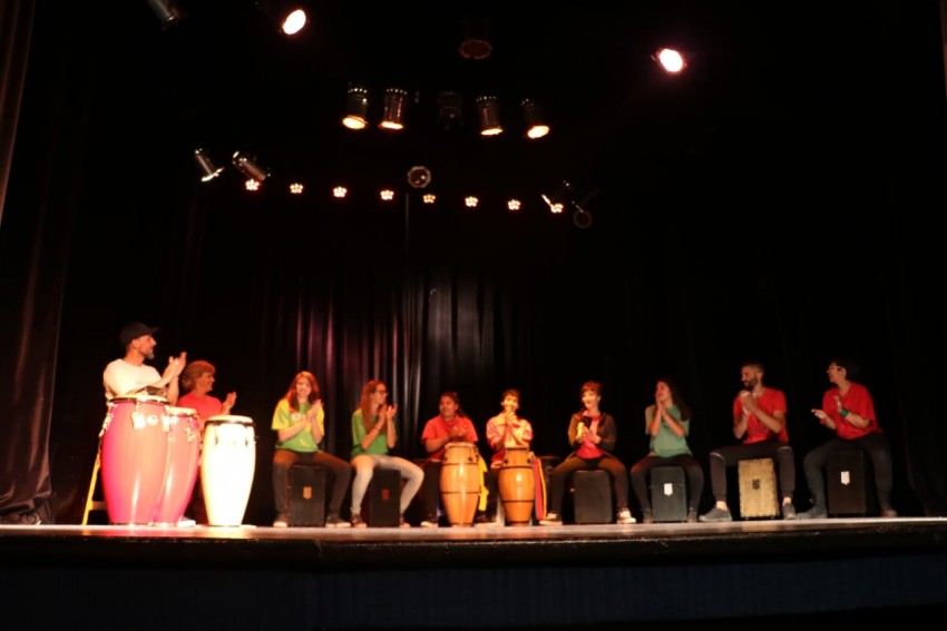 Los alumnos de los talleres dinmicos de Bellas Artes despidieron el a