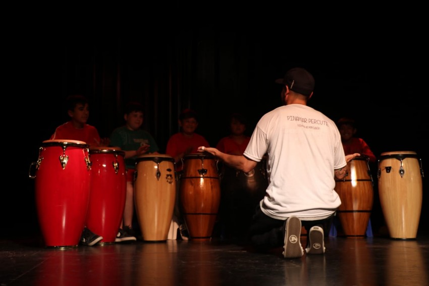 Los alumnos de los talleres dinmicos de Bellas Artes despidieron el a