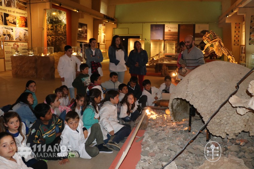 Alumnos del paraje Macedo visitaron la ciudad