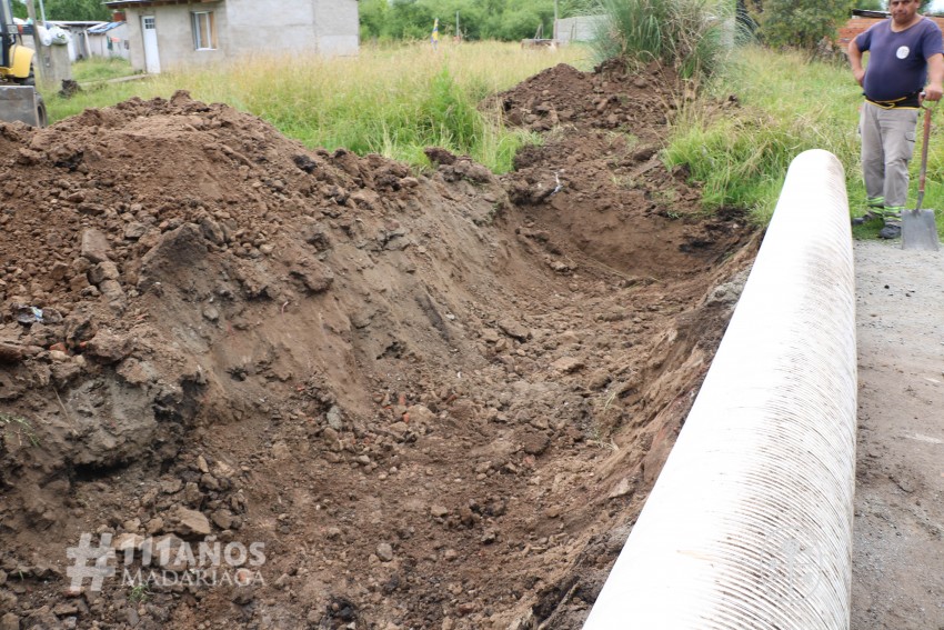 Mejoran el desage de El Salvador y Cortada 2