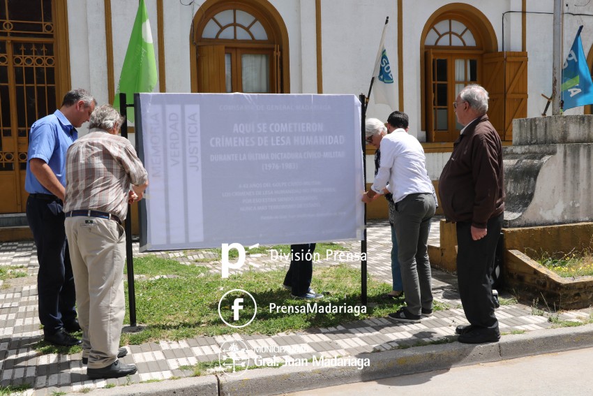 Sealizaron la Comisara de Madariaga como Centro Clandestino que func