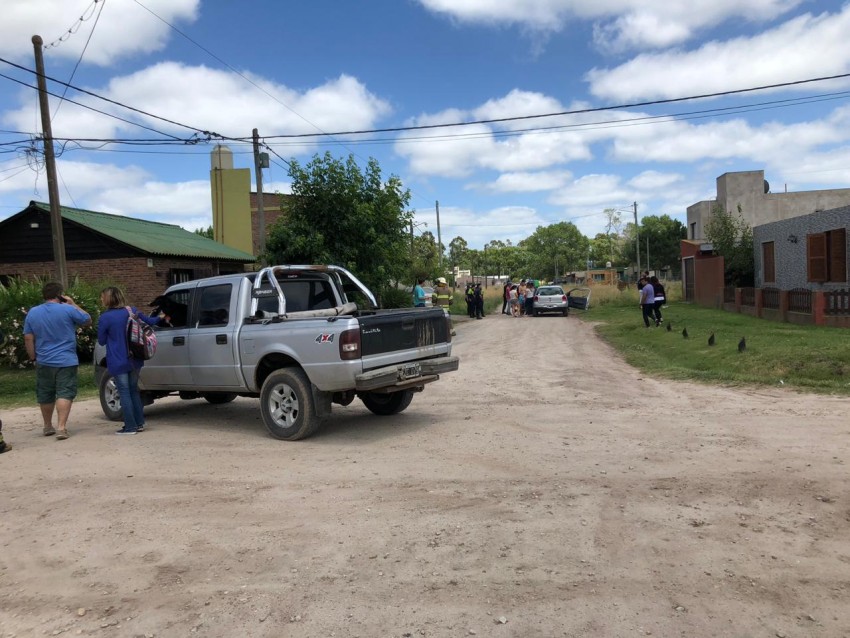 Choque en el barrio Mart�n Fierro deja a dos personas heridas