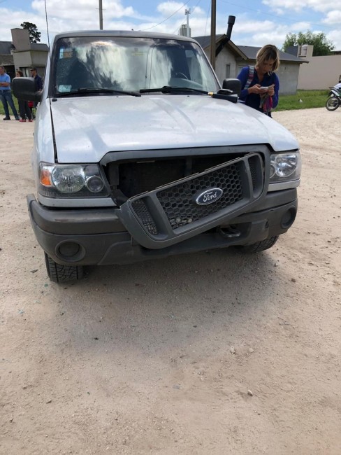 Choque en el barrio Mart�n Fierro deja a dos personas heridas