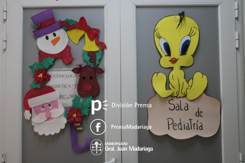 La Navidad lleg a la Sala de Pediatra del Hospital