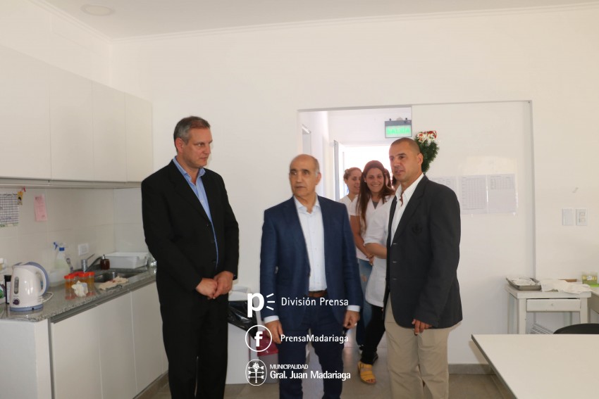 Quedaron inaugurados el vacunatorio y laboratorio del Hospital Municip