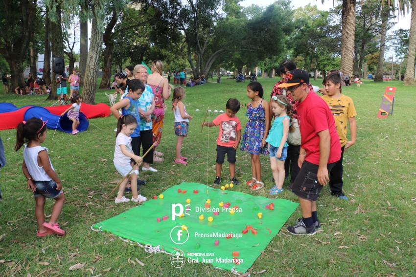 Multitudinario festejo de Reyes en el Parque Anchorena
