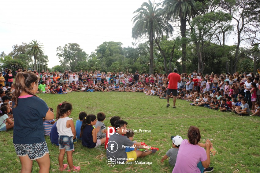 Multitudinario festejo de Reyes en el Parque Anchorena