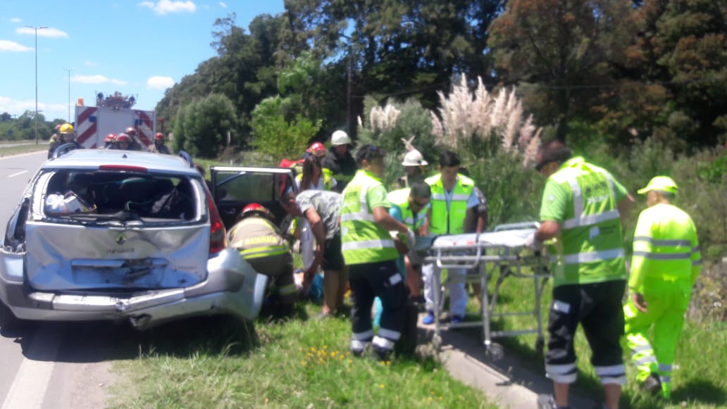 Choque por alcance provoca corte total en la Autova Madariaga  Pinam