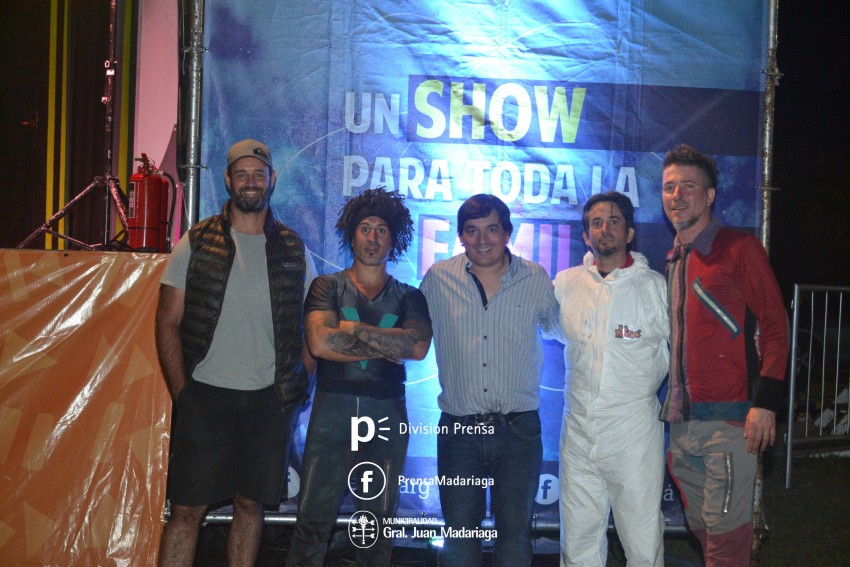 La Pipetu deslumbr con su espectculo en el Predio de la Estacin y 