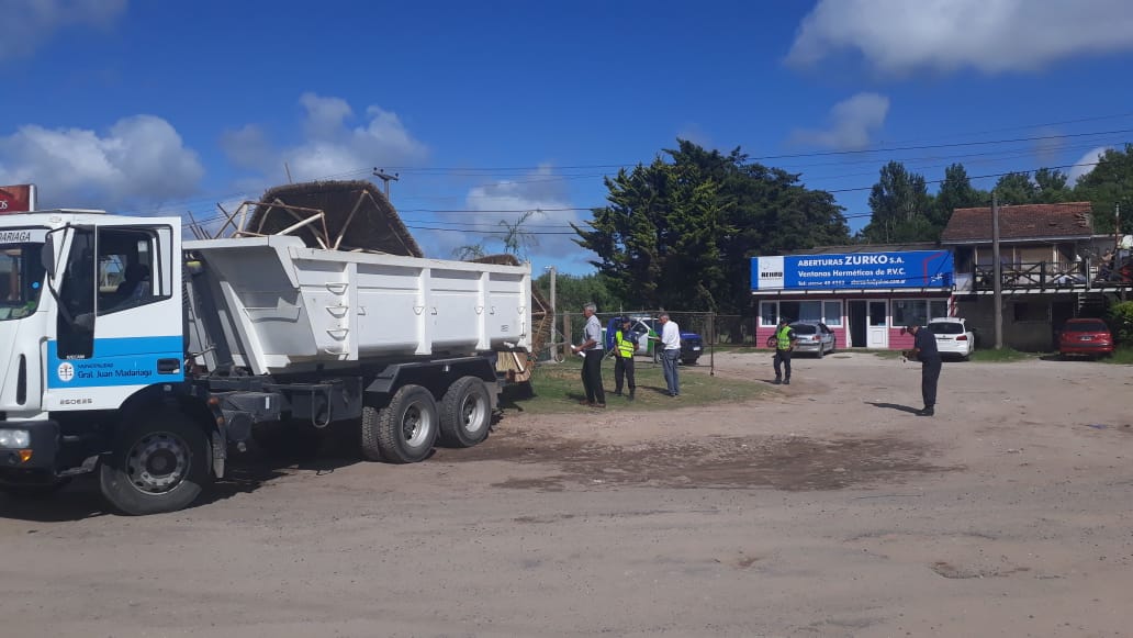 Clausuraron un comercio del frente de ruta