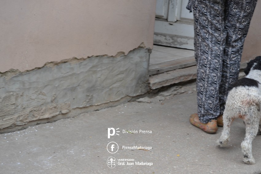 Inspeccionaron las viviendas sociales que estn en mal estado