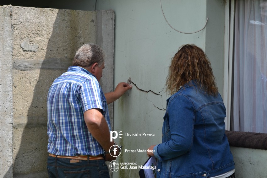 Inspeccionaron las viviendas sociales que estn en mal estado