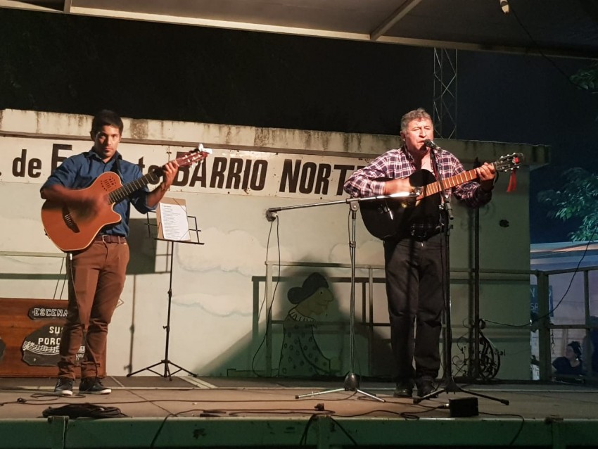El Barrio Norte entreg otra destacada noche al ciclo Folclore en los 