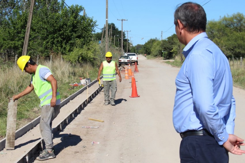 Inici la obra de pavimentacin