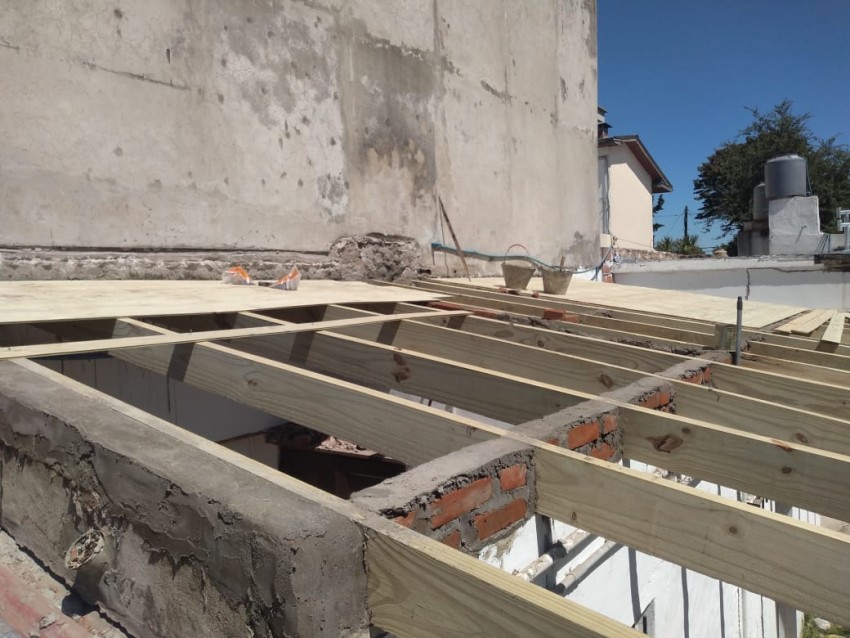 Ejecutan obras en la residencia estudiantil de Mar Del Plata