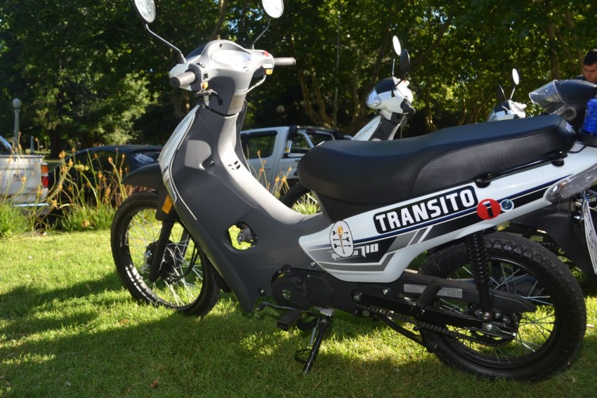 El municipio adquiri� cuatro motocicletas