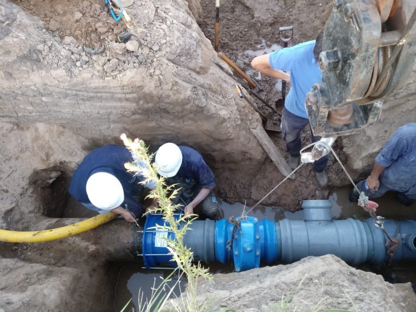 La conexin de los 4 nuevos pozos permitir que haya un doble sistema 