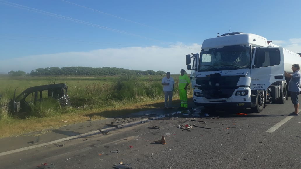 Choque en cadena en ruta 11 dej� varios heridos
