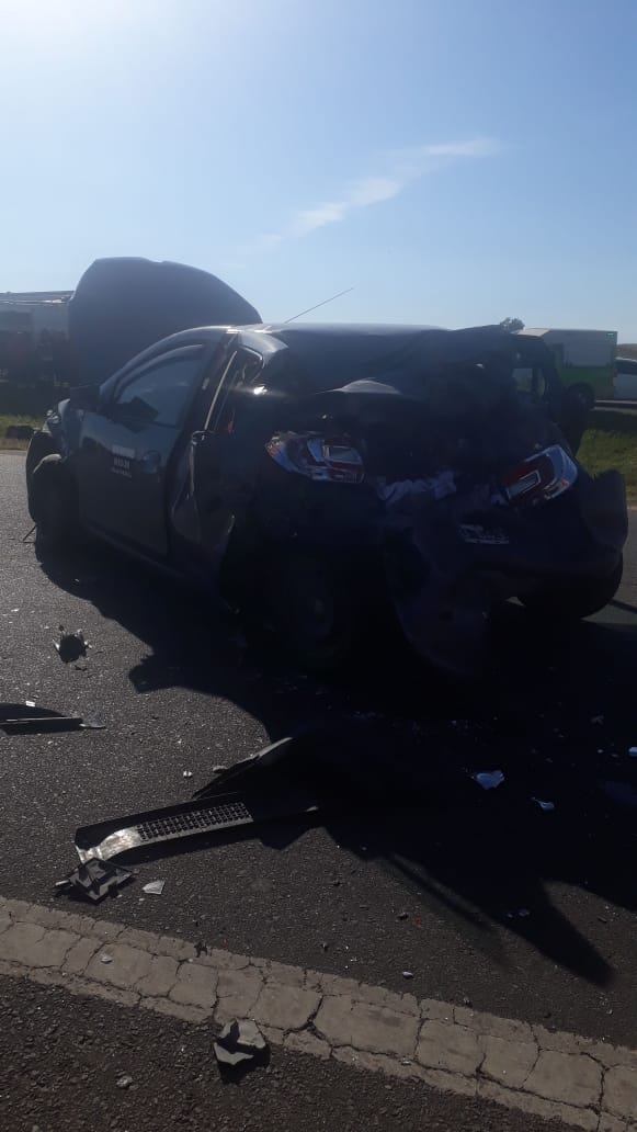 Choque en cadena en ruta 11 dej� varios heridos