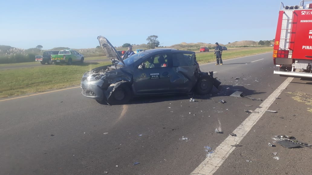 Choque en cadena en ruta 11 dej� varios heridos