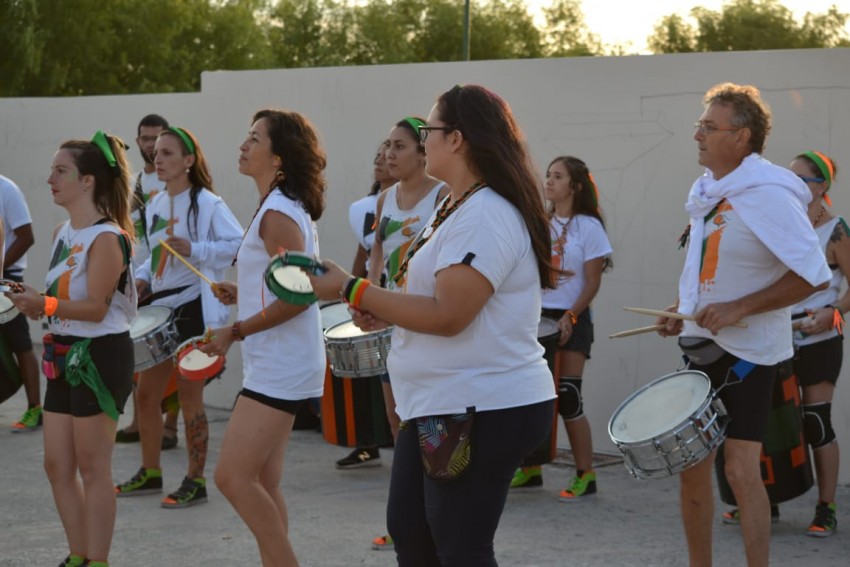 El Ensamble Percusin se present en el Paseo del Bicentenario
