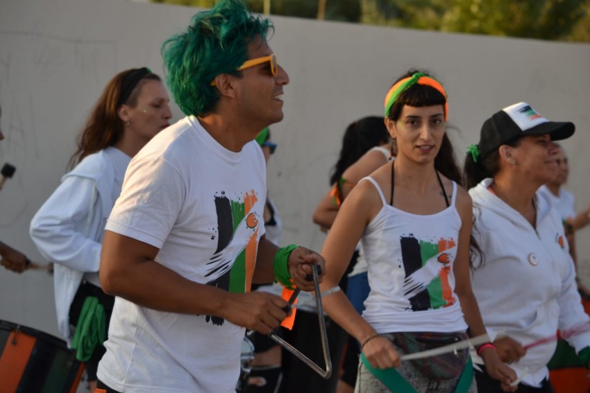 El Ensamble Percusin se present en el Paseo del Bicentenario