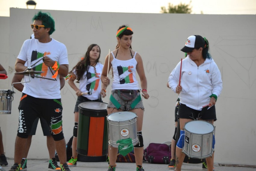 El Ensamble Percusin se present en el Paseo del Bicentenario