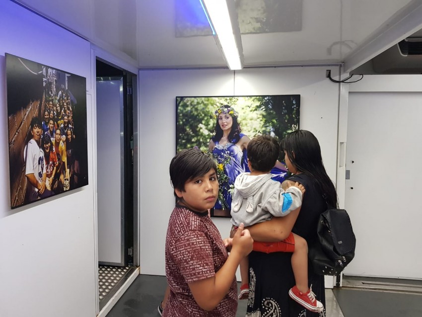 El camin de Cultura inaugur su paso por Madariaga con una muestra fo