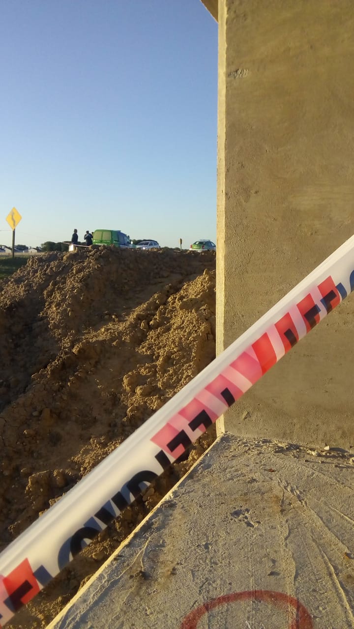 Hallaron un cr�neo humano en ruta 56 e investigan su procedencia