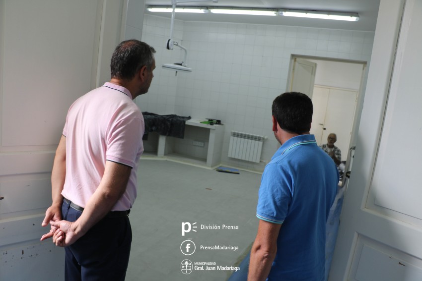 Nuevos trabajos en el quir�fano del Hospital