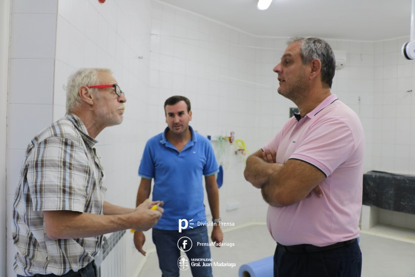 Nuevos trabajos en el quir�fano del Hospital