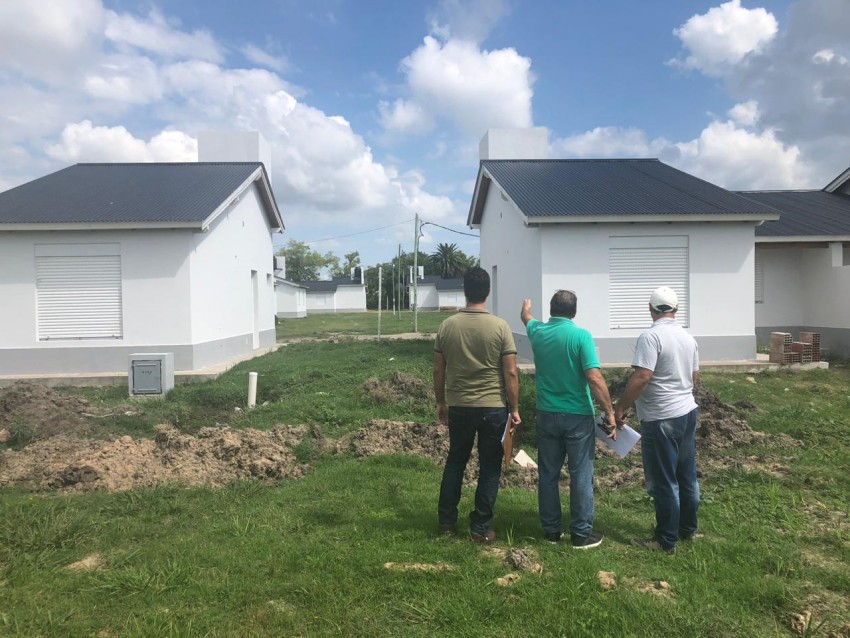 Estn culminadas en un 95 % las viviendas del barrio Argentino Luna