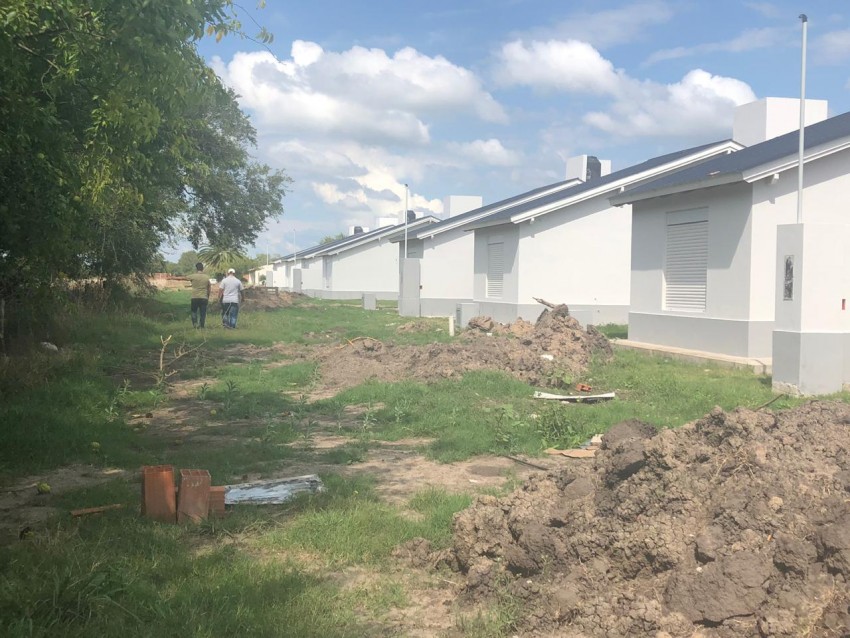 Estn culminadas en un 95 % las viviendas del barrio Argentino Luna