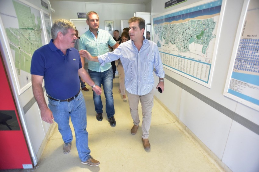 Ritondo y Santoro recorrieron la Departamental y acordaron incorporar 