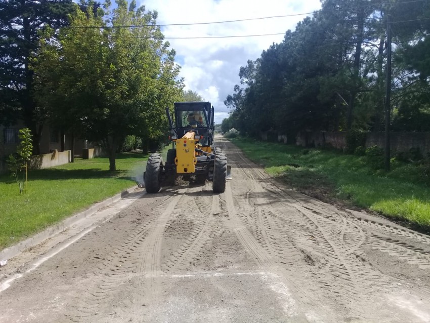 Contina el arreglo de calles en distintos puntos de la ciudad