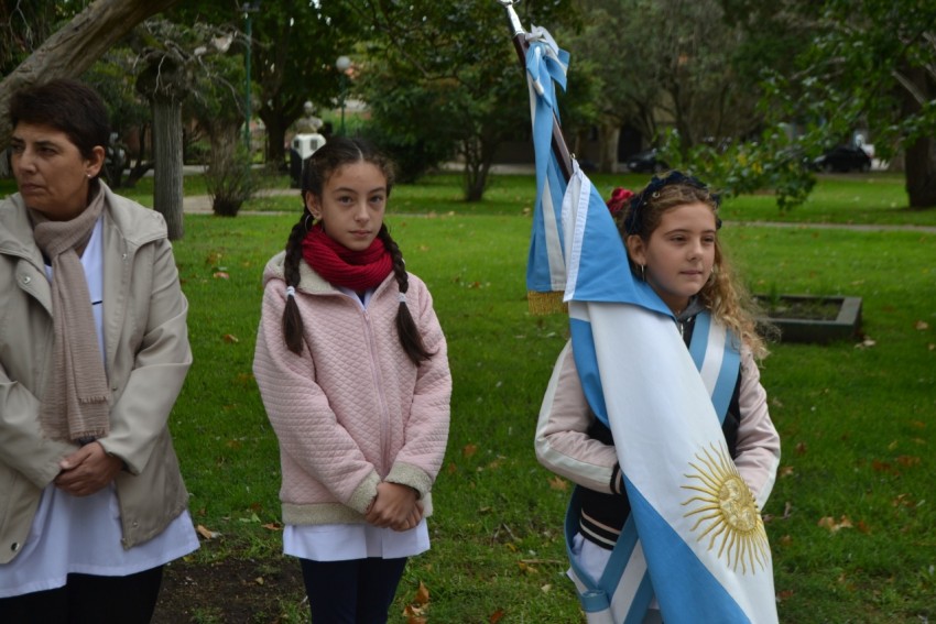 Conmemoraron el 24 de marzo con un acto en la Plaza Madariaga