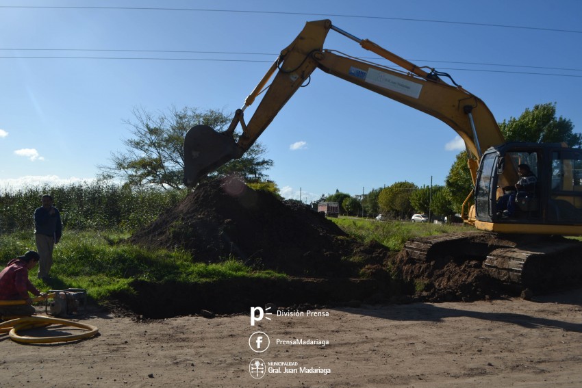 Cloacas del Ramn Carrillo: Avanza la obra que dotar del servicio al 