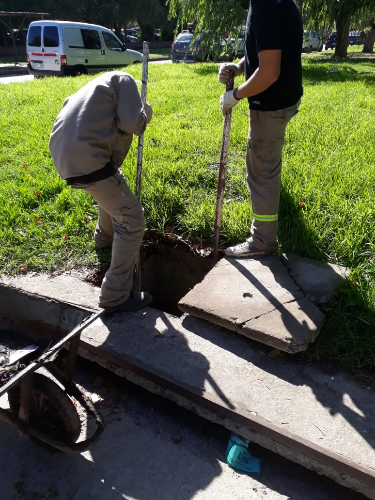 Trabajos de mantenimiento en distintos puntos de la ciudad