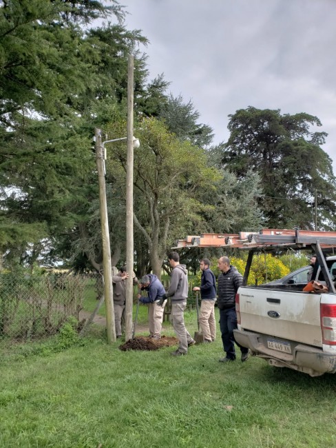 Instalaron cmaras de seguridad y adquirieron una heladera en la Deleg
