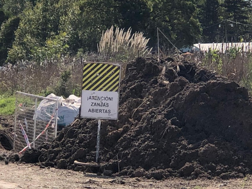 Piden precaucin a los automovilistas por trabajos en la colocacin de