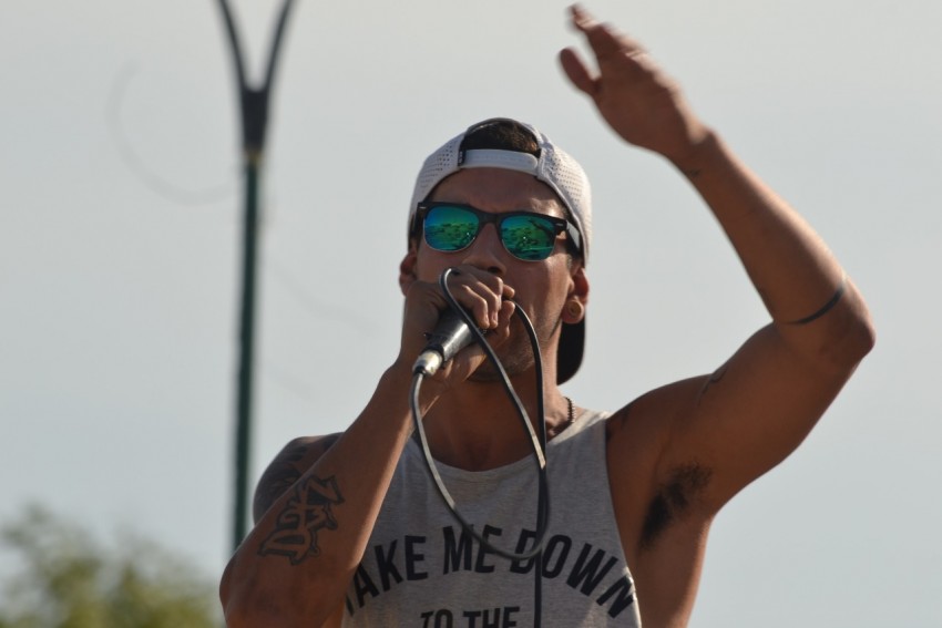 Mat�as Carrica se present� en el cierre de Urban Fest