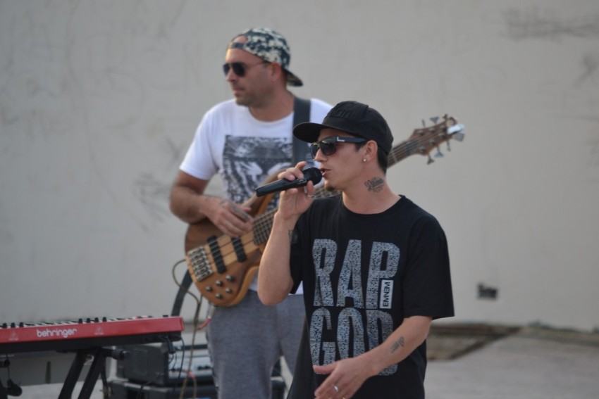 Mat�as Carrica se present� en el cierre de Urban Fest