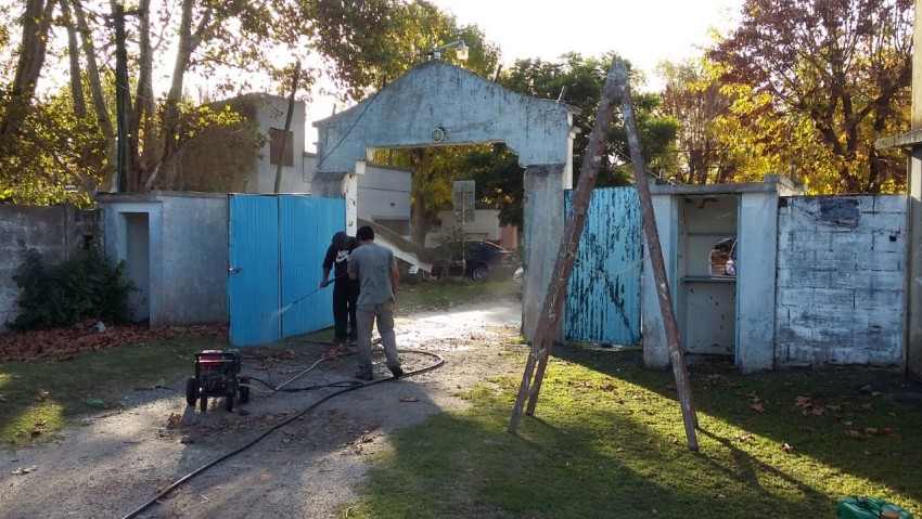 Avanzan las tareas de mantenimiento y mejoras en el Estadio Municipal 