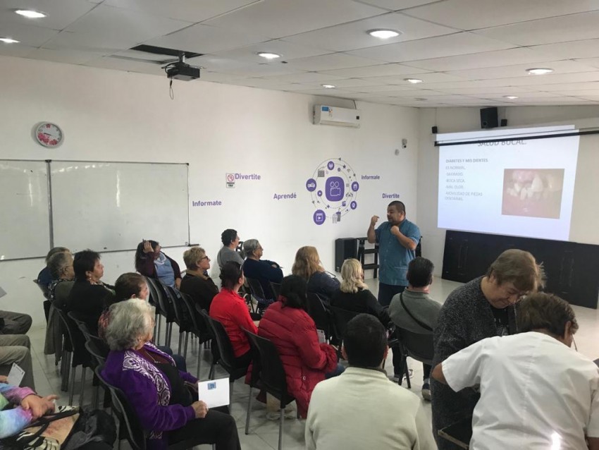 Se realiz el Taller de Diabetes centrado en la salud bucal
