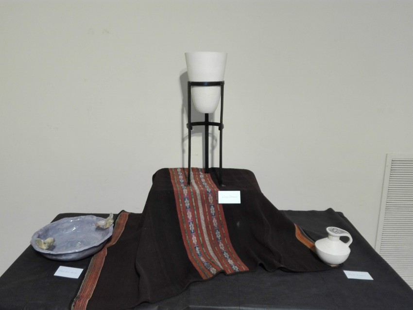 Qued inaugurada la muestra del Taller Cermicas del Tuy