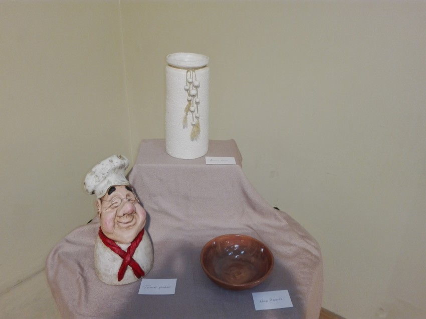 Qued inaugurada la muestra del Taller Cermicas del Tuy