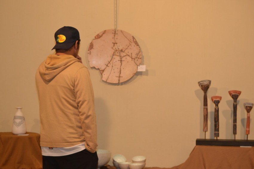 Qued inaugurada la muestra del Taller Cermicas del Tuy