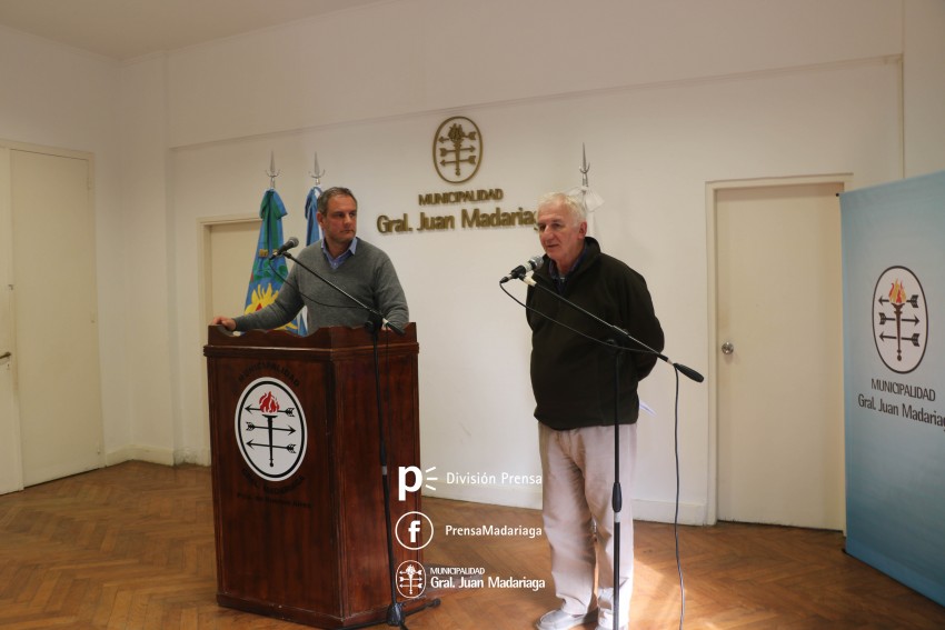 El intendente y funcionarios anunciaron medidas econmicas y productiv