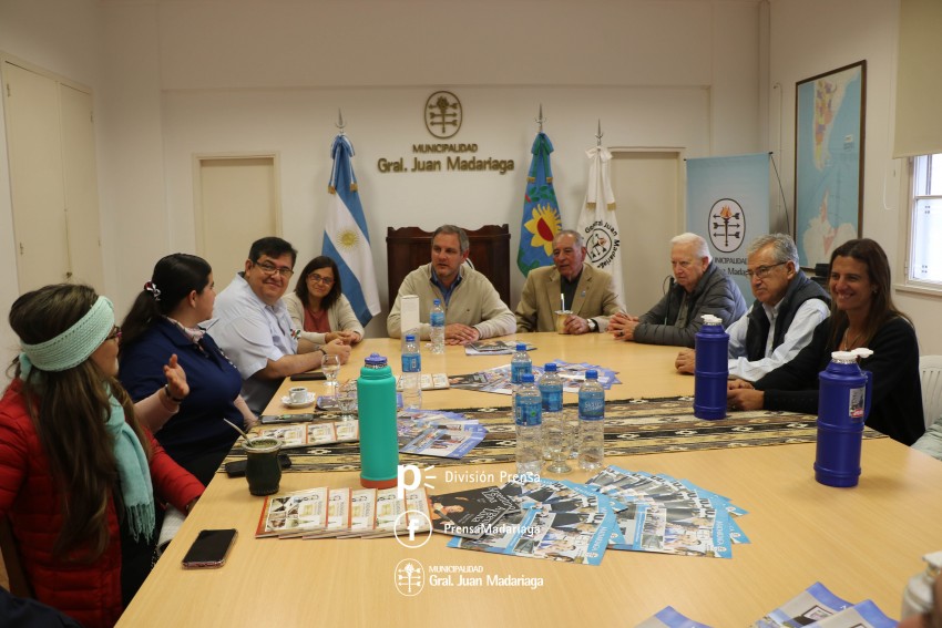 El intendente recibi a rotarios que estn de visita en la ciudad