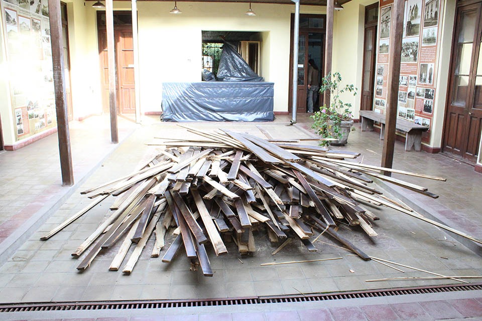 Avanzan las refacciones en el Museo Histrico del Tuy